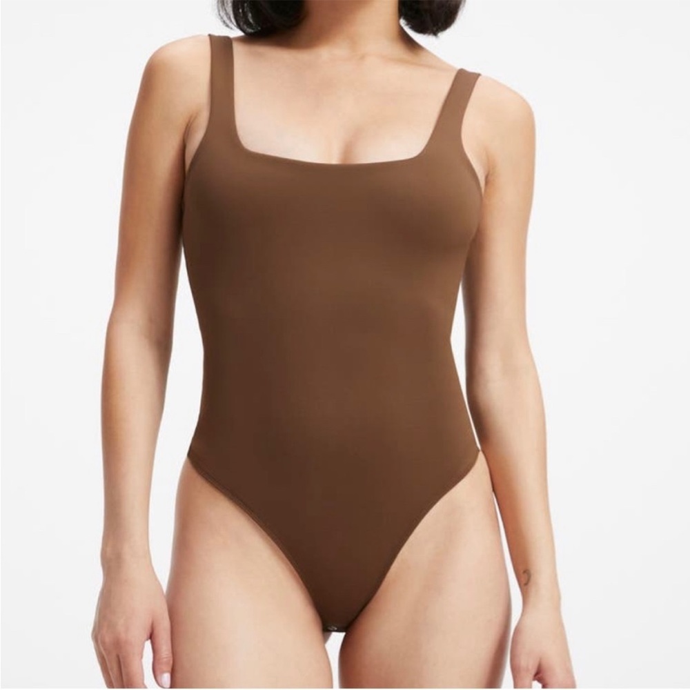 Good American Brown Bodysuit